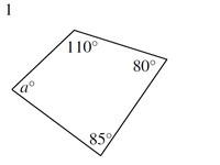 Angle sum of Quadrilaterals